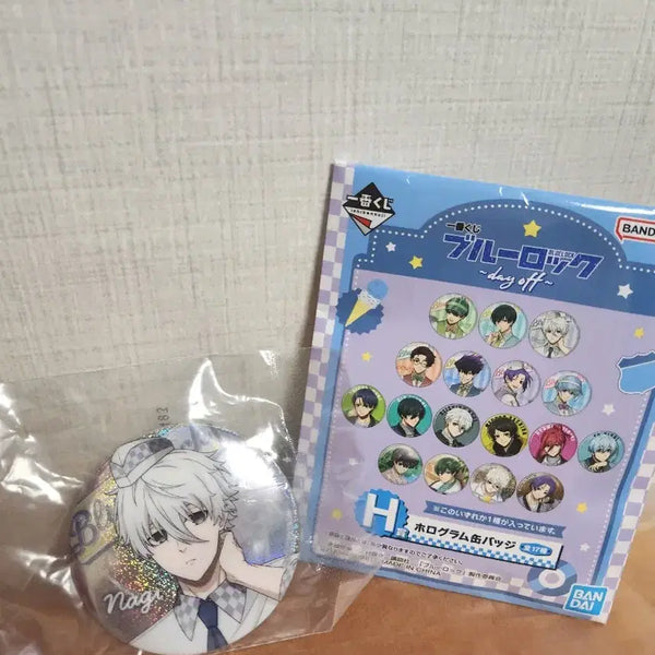 [BUNJANG] Blue Lock Nagi Seishiro & Itoshi Rin Can Badge / 블루록 day off 나기 세이시로 캔뱃지