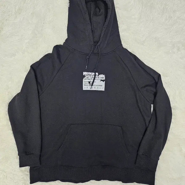 [BUNJANG] NCT DREAM Black Printing Hoodie / 엔시티 드림 블랙 프린팅 후드티