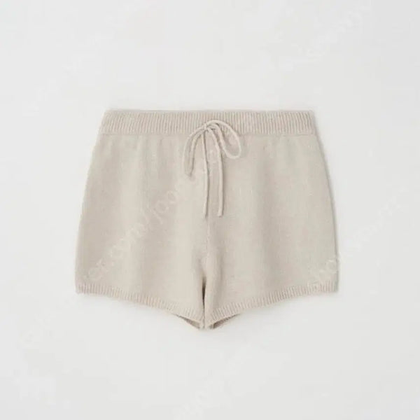 [BUNJANG] Younseul Shop KE Knit Shorts + Warmer Set Oat / (새상품) 윤슬샵 ke 니트쇼츠 오트
