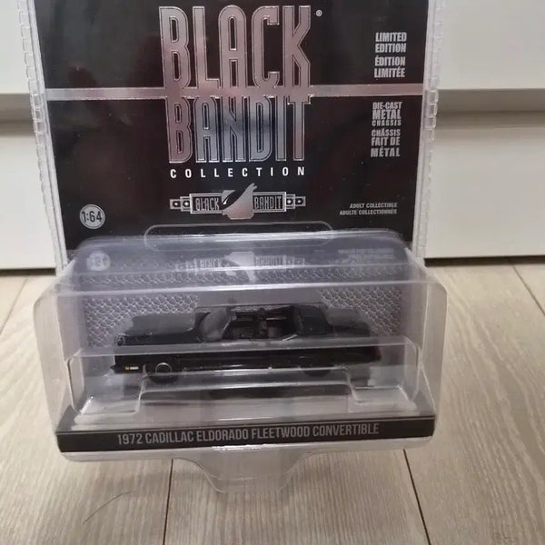 [BUNJANG] Greenlight Black Bandit 1972 Cadillac Eldorado Convertible 1:64 Scale / 다이캐스트 그린라이트 블랙밴딧 1972 캐딜락 엘도라도 컨버터블