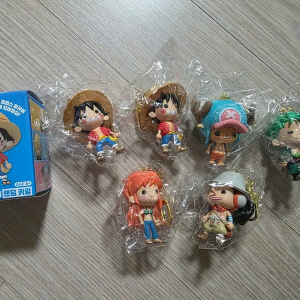 [BUNJANG] One Piece Figure Random Keyring / 원피스 피규어 랜덤 키링
