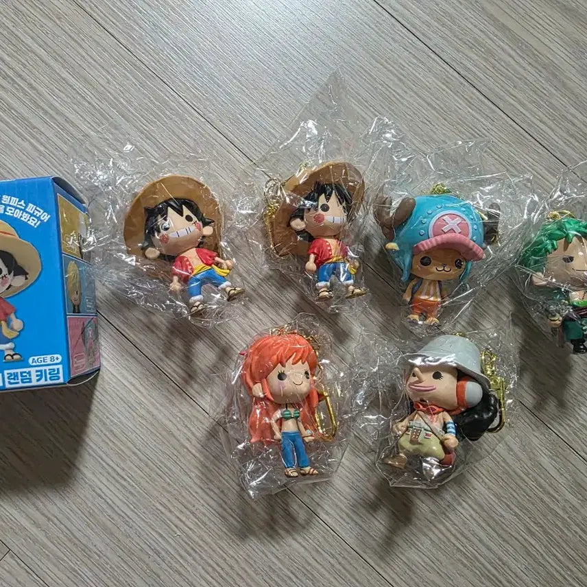 [BUNJANG] One Piece Figure Random Keychain / 원피스 피규어 랜덤 키링