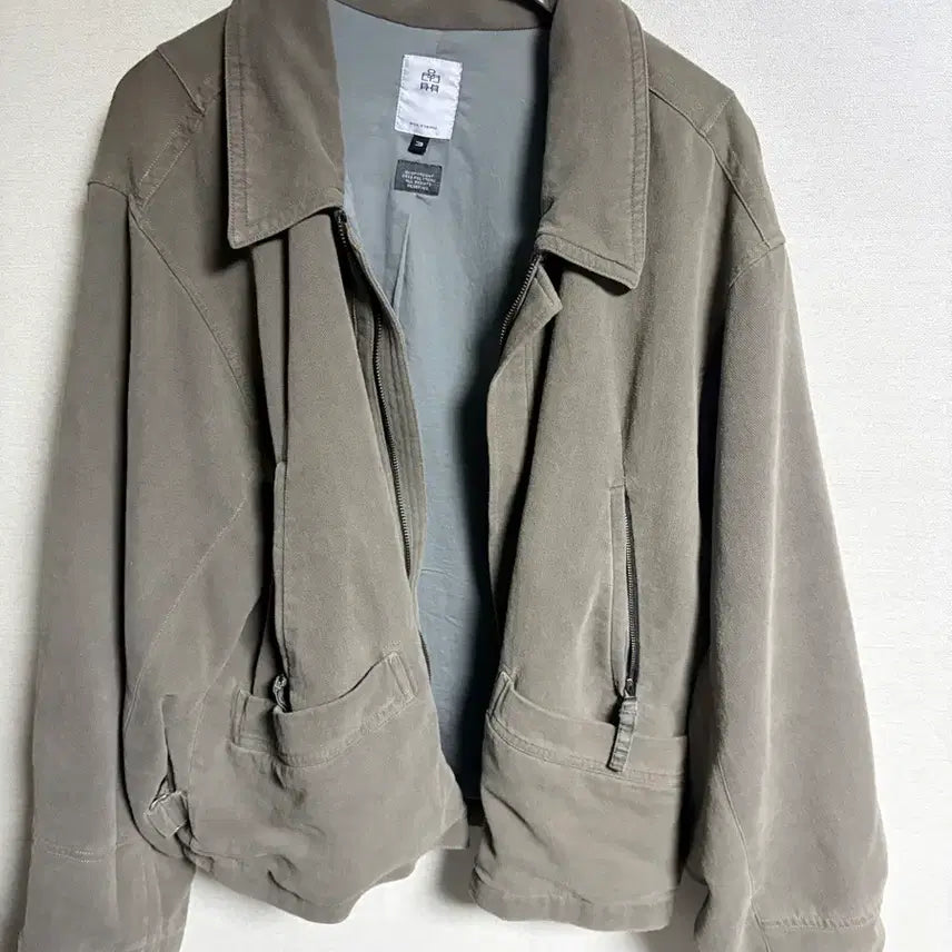 [BUNJANG] Politeu HVC Rider Jacket Beige 3 / 폴리테루 hvc 라이더 베이지 3