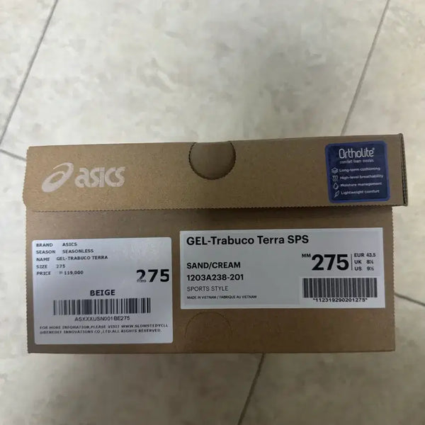 [BUNJANG] Asics Gel-Trabuco Terra Hiking Shoes 275mm / 아식스 젤 트라부코 테라 275mm