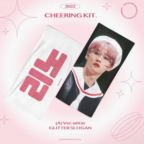 [BUNJANG] Stray Kids Lee Know Glitter Slogan Maniac Fancon MD / 리노 글리터 슬로건 새상품 콘서트 엠디 매니악 팬콘