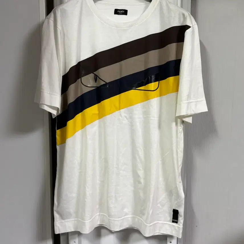 [BUNJANG] Fendi Bug Print Short Sleeve T-Shirt / 펜디 반팔 티셔츠