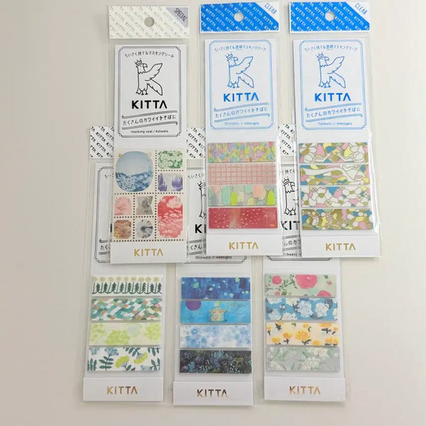 [BUNJANG] King Jim Kitta Masking Seal Bundle Set / 킹짐 kitta 키타 마스킹 씰