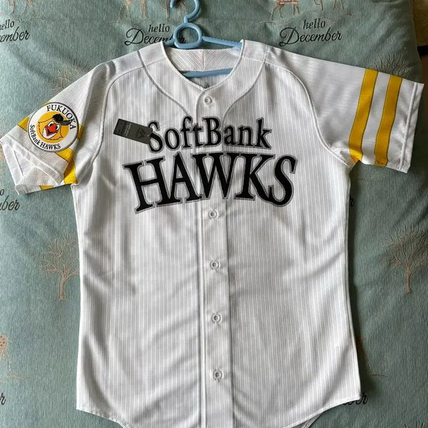 [BUNJANG] Softbank Hawks Yuki Yanagita Game-Worn Jersey (Size S) / 소프트뱅크 호크스 야나기타 지급용 유니폼