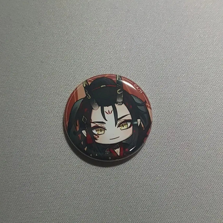 [BUNJANG] Nijisanji EN Luxiem Akuma Vesper Chibi Style Can Badge / 니지산지EN 럭시엠 치비스타일 캔뱃지 복스 아쿠마