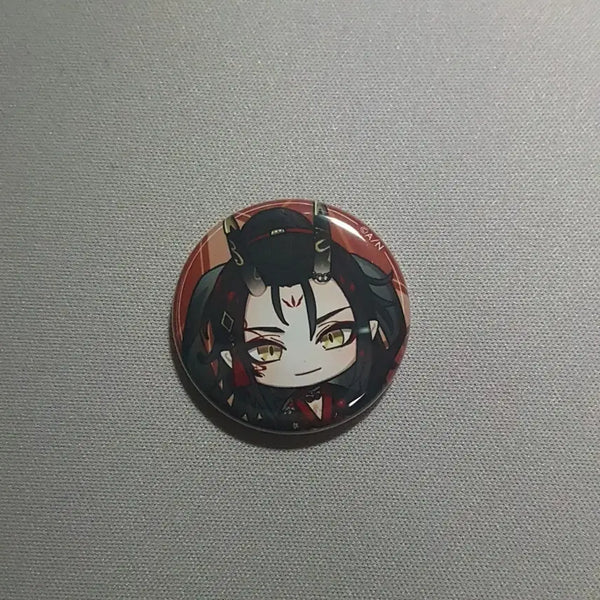 [BUNJANG] Nijisanji EN Luxiem Akuma Vesper Chibi Style Can Badge / 니지산지EN 럭시엠 치비스타일 캔뱃지 복스 아쿠마