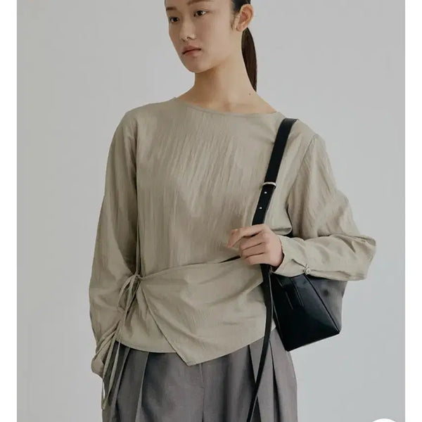 [BUNJANG] Artyd Blouse Khaki Beige S Size / (새상품)아티드 블라우스