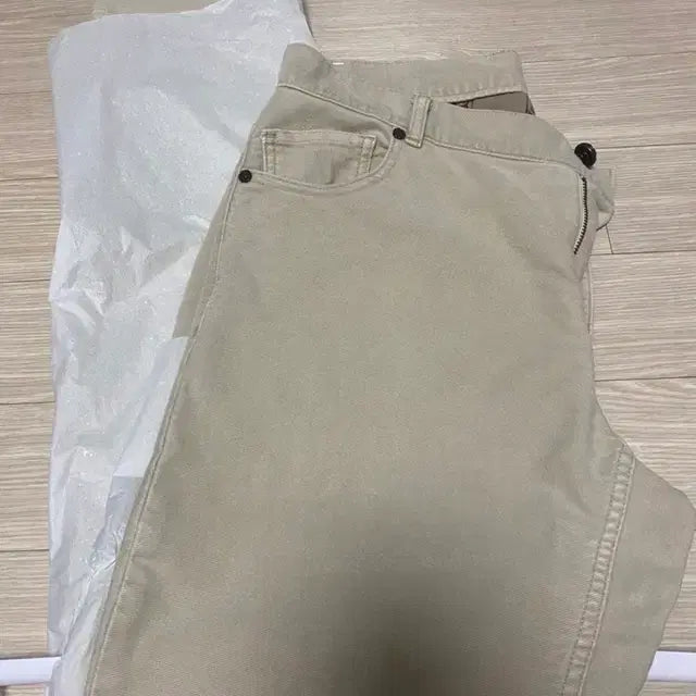 [BUNJANG] Gott Moleskin Beige Pants Size 33 / Gott 고트 몰스킨 베이지 팬츠 33
