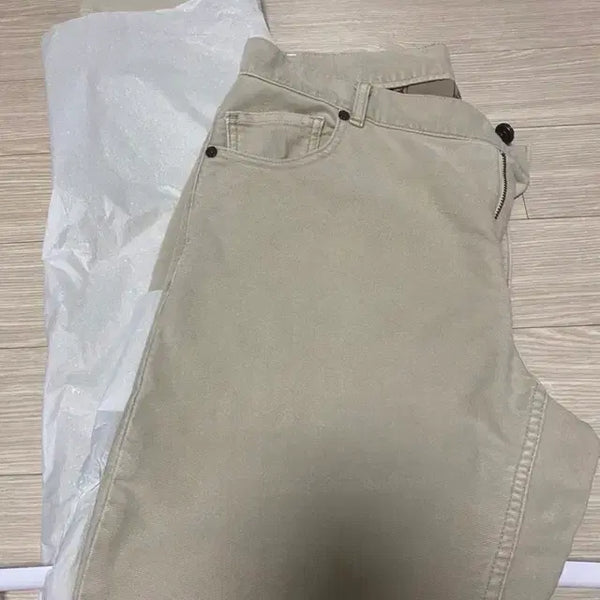 [BUNJANG] Gott Moleskin Beige Pants Size 33 / Gott 고트 몰스킨 베이지 팬츠 33