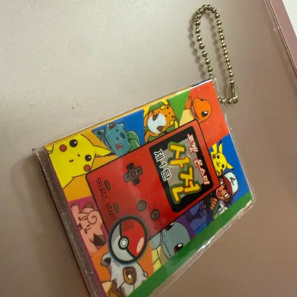 [BUNJANG] Pokemon Encyclopedia Mini Game Console Keychain / 포켓몬스터 사전