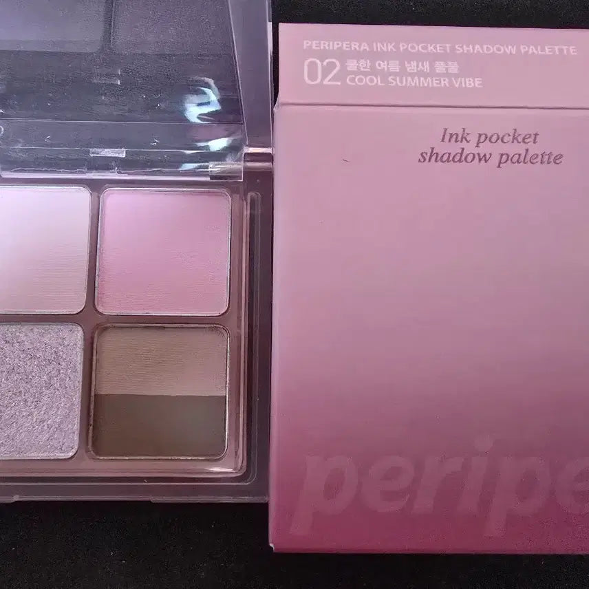 [BUNJANG] Peripera Cool Summer Scent Peripera Eyeshadow Palette (Discontinued) / 새상품) 페리페라 02 쿨한여름냄새풀풀 (단종)
