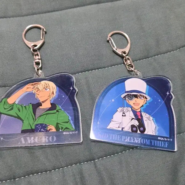 [BUNJANG] Detective Conan Celestial Observation Acrylic Keychain - Furuya Rei / Kaito Kid / 코난 천체관측 아크릴 키링 후루야 괴도키드