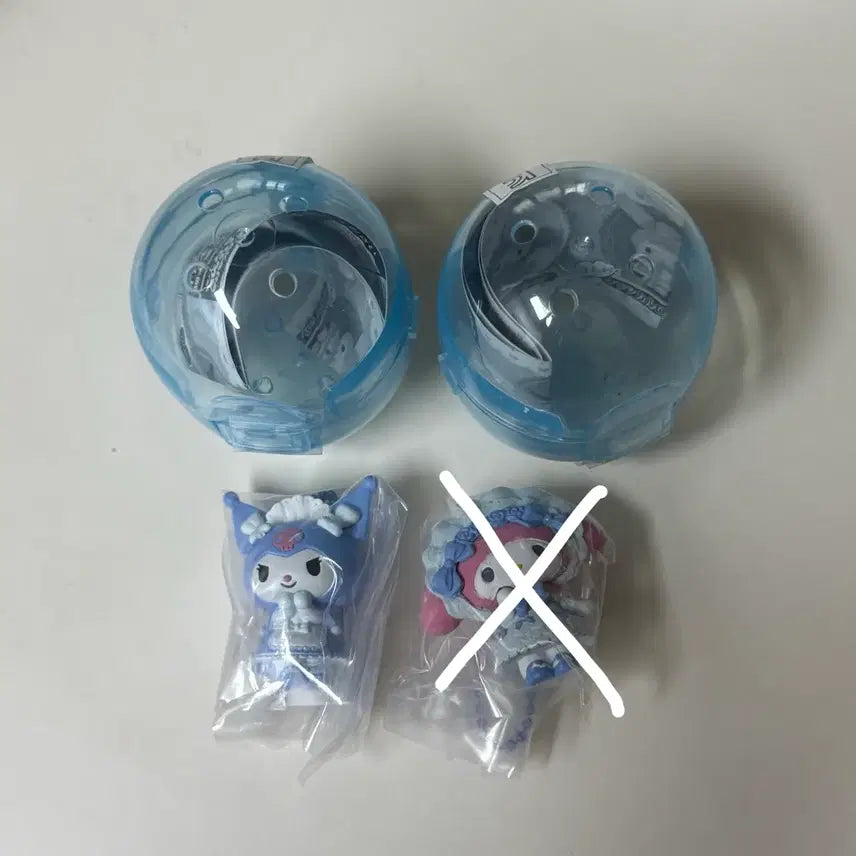 [BUNJANG] Sanrio Sweet Lolita Mascot Gacha Kuromi / [새상품] 산리오 스위트 로리타 마스코트 가챠 쿠로미