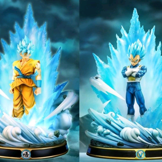 [BUNJANG] Dragon Ball Figure Class Super Saiyan Goku & Vegeta Resin Figure / 드래곤볼 FC피규어클래스 손오공 베지터 슈퍼 레진피규어