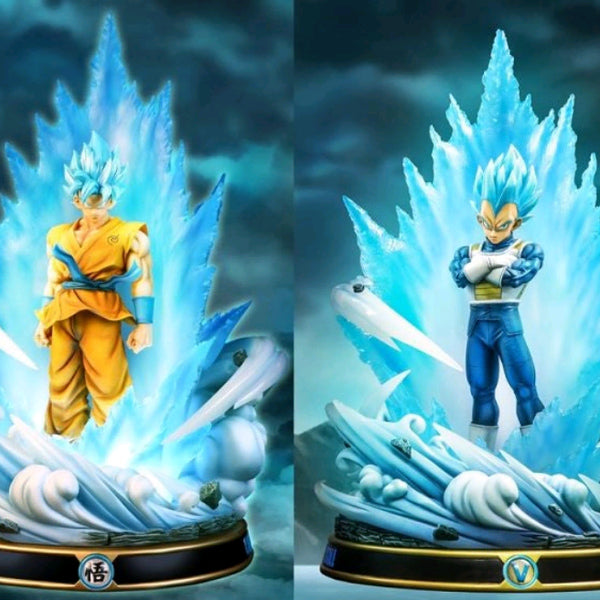 [BUNJANG] Dragon Ball Figure Class Super Saiyan Goku & Vegeta Resin Figure / 드래곤볼 FC피규어클래스 손오공 베지터 슈퍼 레진피규어