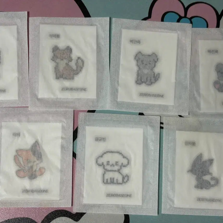 [BUNJANG] ZEROBASEONE Zeroni STICKER COLLECTION Sealed Bundle Set / 제로베이스원 제로니 띠부씰 미개봉 일괄