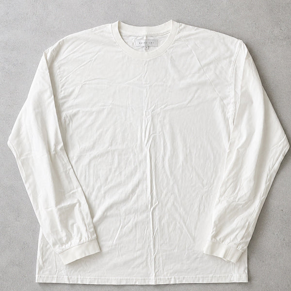 [BUNJANG] Brown Yak One Day Long Sleeve White / [5 size] 브라운야드 원데이 롱슬리브 화이트