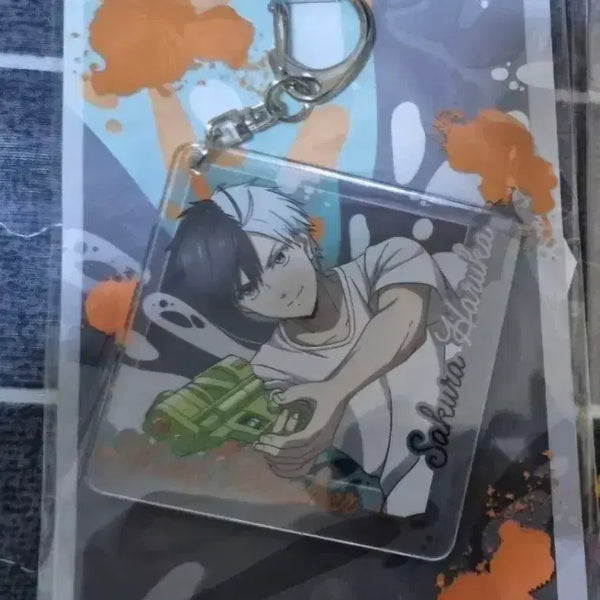 [BUNJANG] Weverse Sakura Acrylic Keyring / 윈브레 사쿠라 물총 아크릴 키링