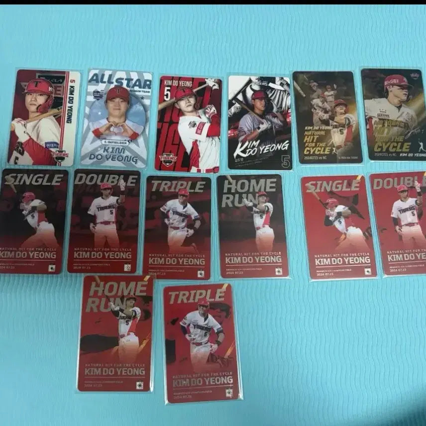 [BUNJANG] Kim Do-young Kia Tigers Photocard Bundle Set / 기아타이거즈 김도영 선수 포토카드 일괄 판매합니다