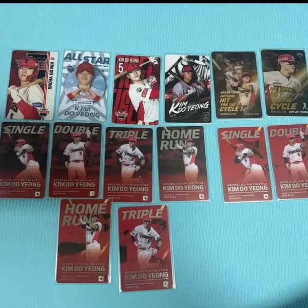 [BUNJANG] Kim Do-young Kia Tigers Photocard Bundle Set / 기아타이거즈 김도영 선수 포토카드 일괄 판매합니다