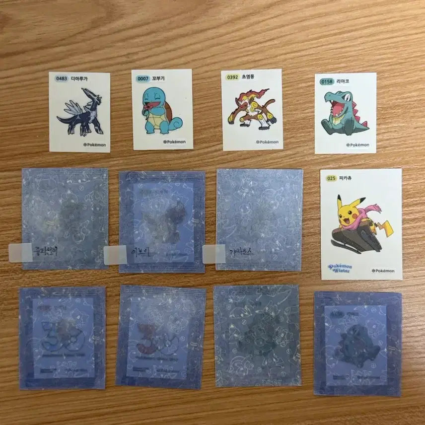 [BUNJANG] Pokemon 30th Anniversary Tteokbokki Sticker (Sealed) / 포켓몬스터 포켓몬 포켓몬빵 30주년 띠부씰 미개봉