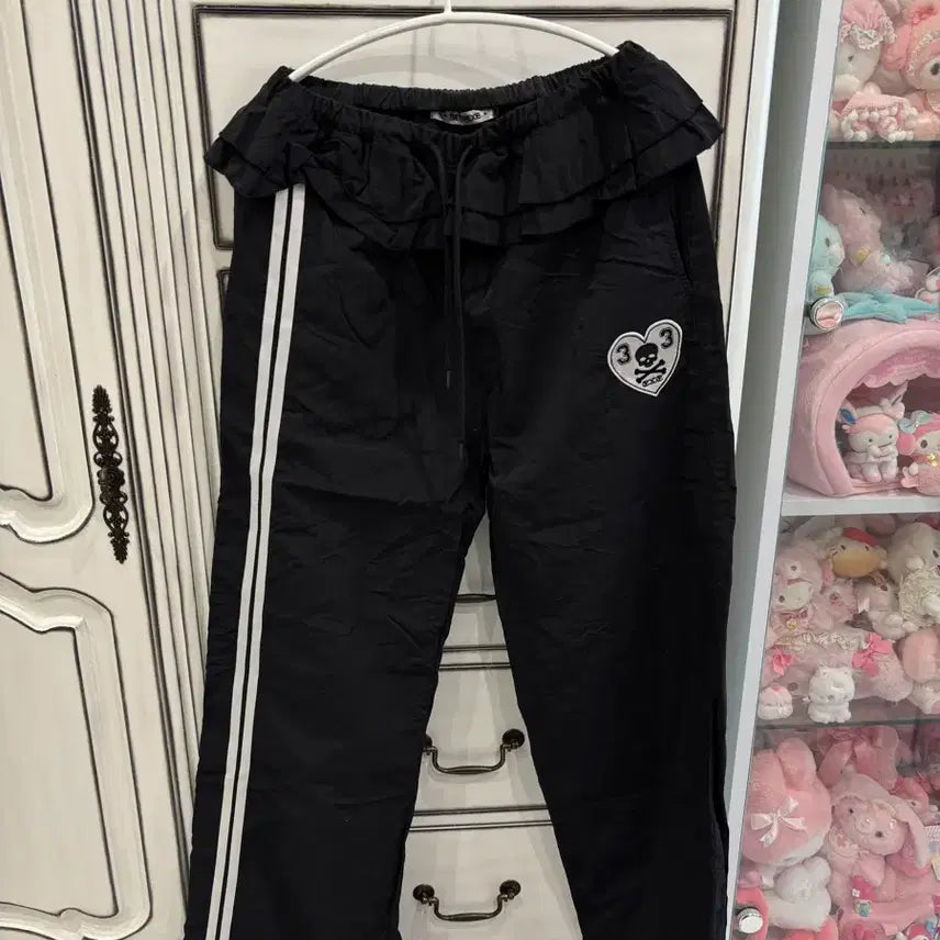 [BUNJANG] SETUPEXE Frilled Jogger Skirt Pants / 셋업이엑스이 SETUPEXE 여름 캉캉 스커트 조거 팬츠 (외출x)