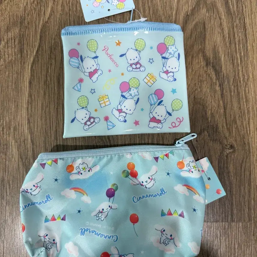 [BUNJANG] Cinnamoroll Pochacco Pouch / 시나모롤파우치 포차코파우치