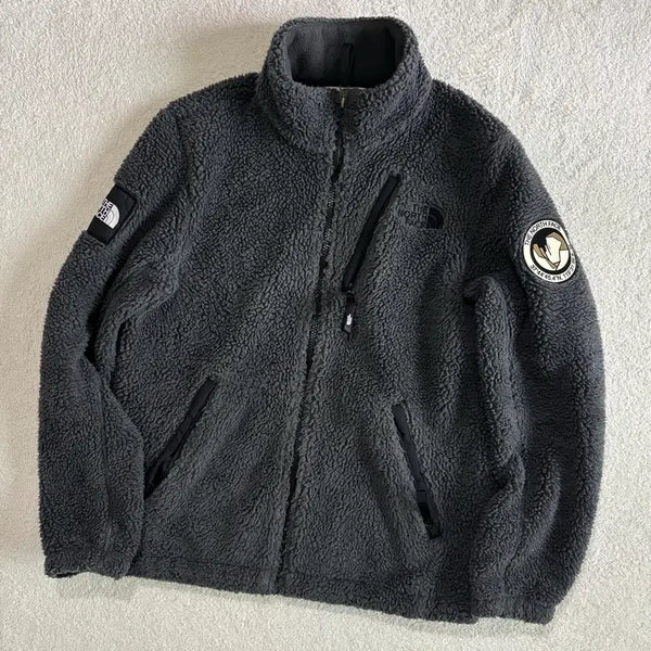 [BUNJANG] The North Face White Label Charcoal Grey Fleece / 노스페이스 화이트라벨 차콜 그레이 후리스