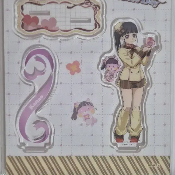 [BUNJANG] Ufotable Cafe Demon Slayer Kanawo Valentine Acrylic Stand / 유포테이블카페 귀멸의 칼날 카나오 발렌타인 아크릴 스탠드