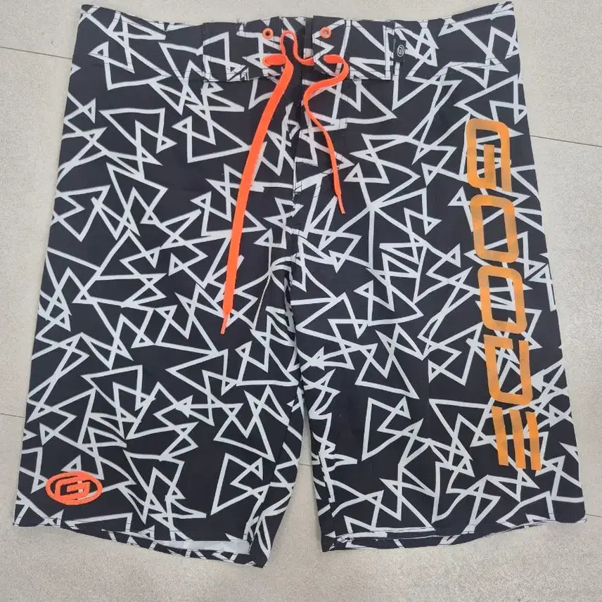 [BUNJANG] Geometric Pattern Water Ski Pants / 수상스키 바지