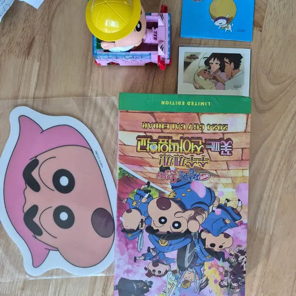 [BUNJANG] Crayon Shin-chan 2024 CGV Limited Edition Calendar & Goods / 2024년 짱구는 못말려 CGV 캘린더 한정판 및 굿즈 팝니다