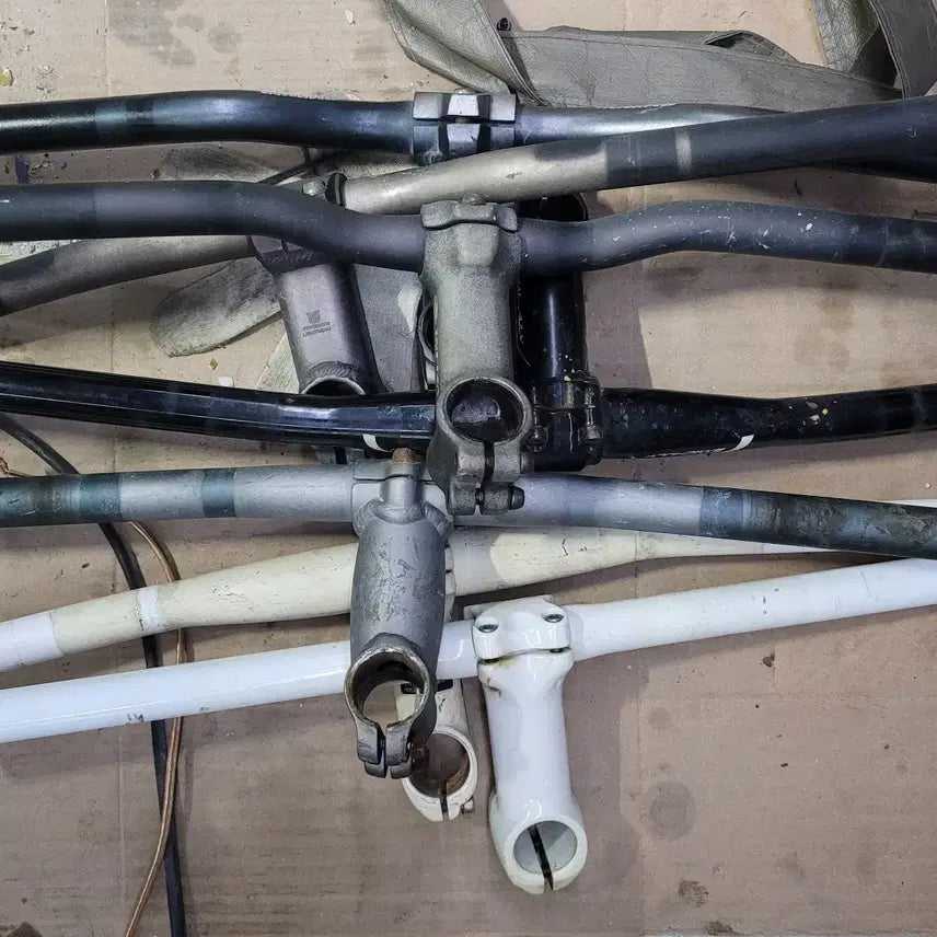 [BUNJANG] MTB Bicycle Handlebars - Set of 7 / MTB 자전거 핸들바 7개
