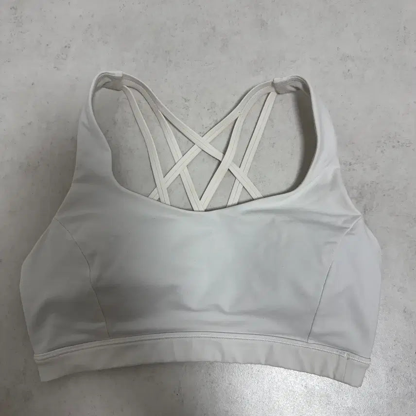 [BUNJANG] Lululemon Energy Bra Medium Support White S / 룰루레몬 에너지브라 미디엄서포트