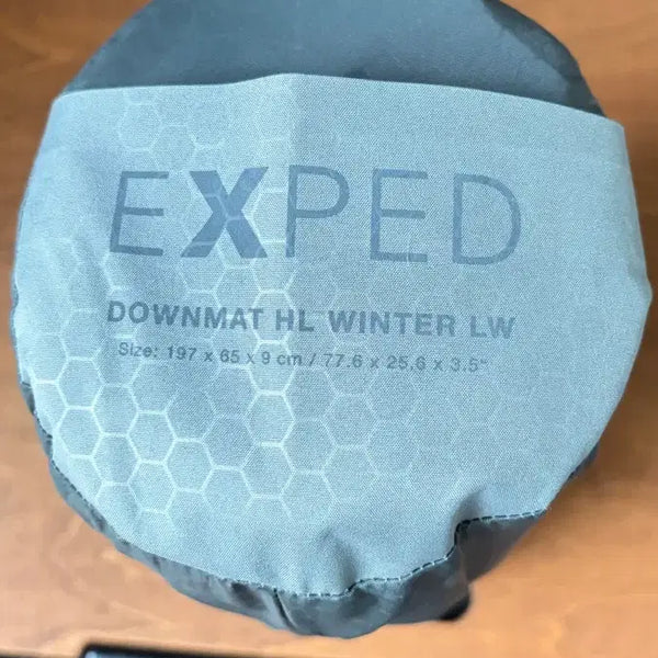 [BUNJANG] Exped Downmat HL Winter LW (Long Wide) + Pumpbag / [민트급] 엑스패드 다운매트 HL 윈터 LW (롱와이드) + 펌프백 포함
