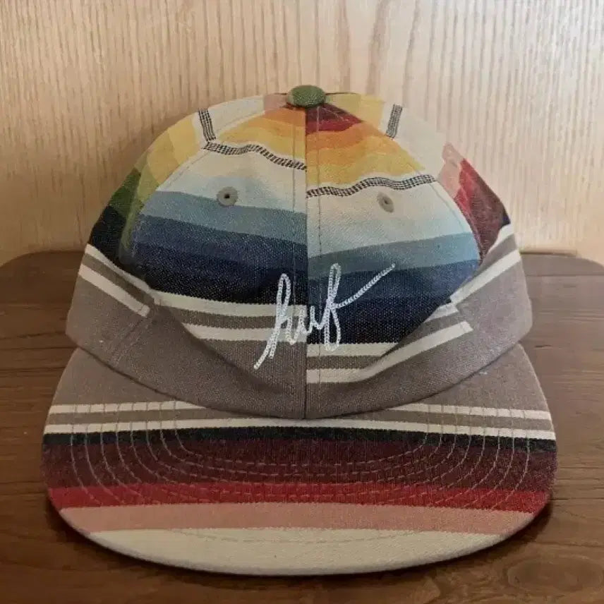 [BUNJANG] Huf Mexican Serape Pattern Cap Hat / Huf 허프 멕시칸 세라페 패턴 캡 모자 스케이트 스트릿