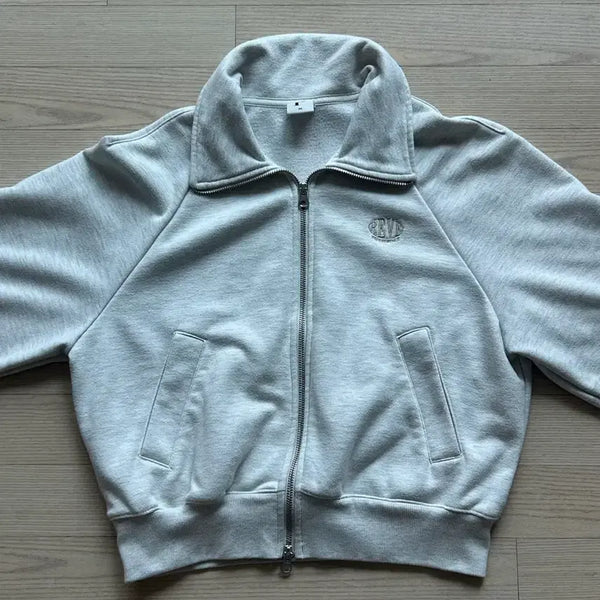 [BUNJANG] Polo Ralph Lauren Oatmeal Zip-Up Jacket / 폴햄 오트밀 집업 자켓