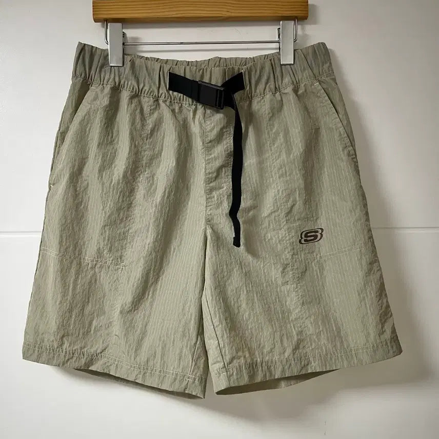 [BUNJANG] Skechers Casual Shorts Beige Khaki Size L / 스케쳐스 반바지
