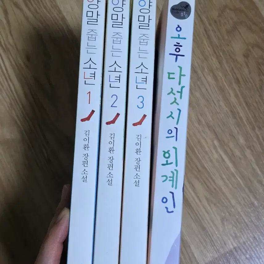 [BUNJANG] Kim Lee-hwan Fantasy Novel "The Boy Who Picks Up Socks" Complete Set + "Alien at 5 PM" / 김이환 판타지소설 양말 줍는 소년 전권+오후 다섯 시의 외계인