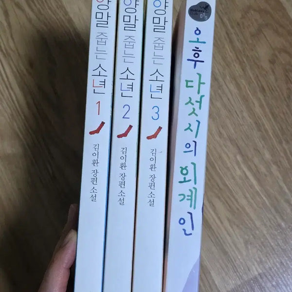 [BUNJANG] Kim Lee-hwan Fantasy Novel "The Boy Who Picks Up Socks" Complete Set + "Alien at 5 PM" / 김이환 판타지소설 양말 줍는 소년 전권+오후 다섯 시의 외계인