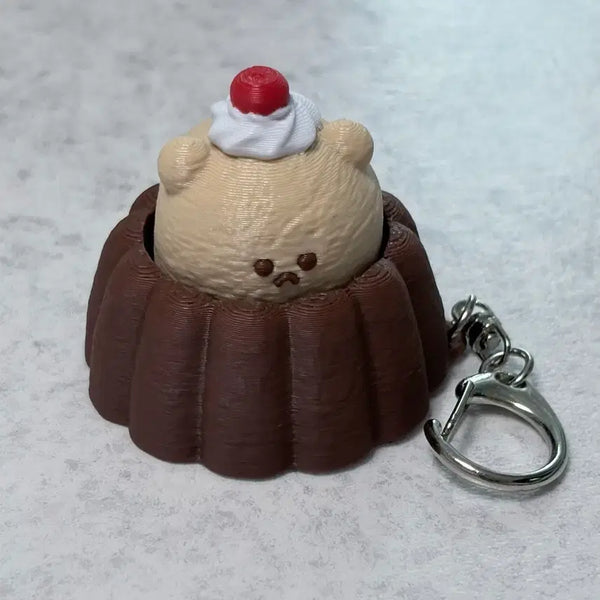 [BUNJANG] Haru Sweets Canelé Cliker Keycap Keyring / 하루스위츠 까눌레 클리커 클릭커 키캡 키링