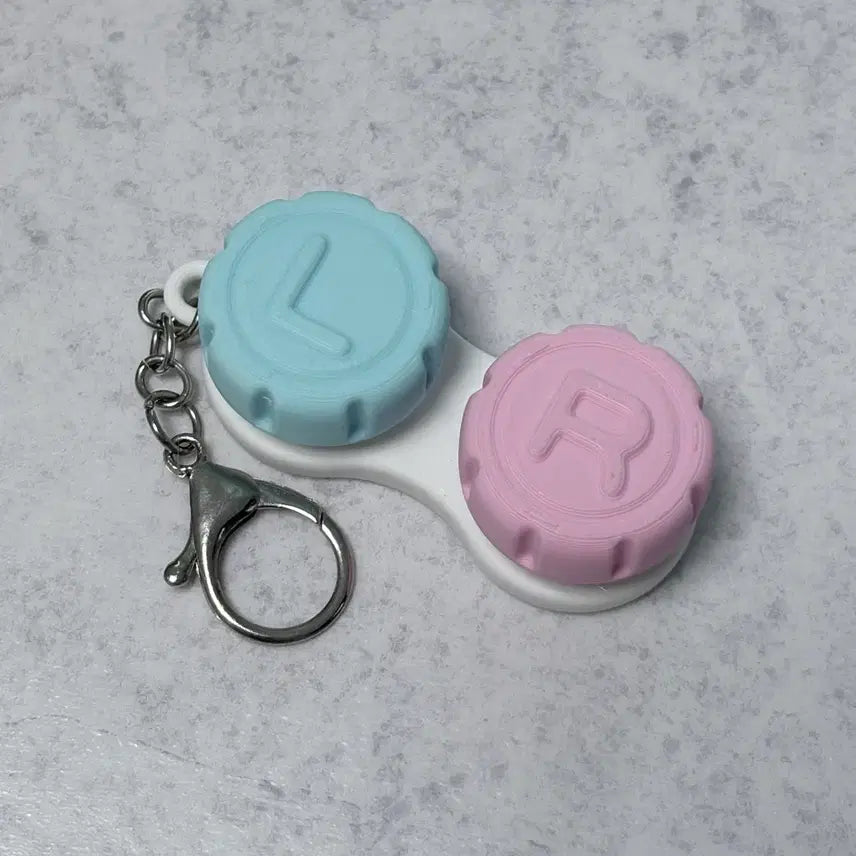 [BUNJANG] Malang Studio Lens Case Clicker Keycap Keyring Fidget Toy / 말랑 Studio 렌즈통 렌즈케이스 클릭커 클리커 키캡 키링 피젯토이
