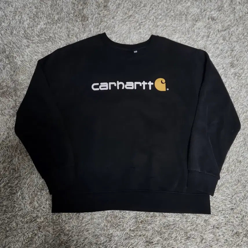 [BUNJANG] Carhartt USA Black Sweatshirt XL / MADE IN USA 칼하트 블랙 맨투맨 티셔츠 XL