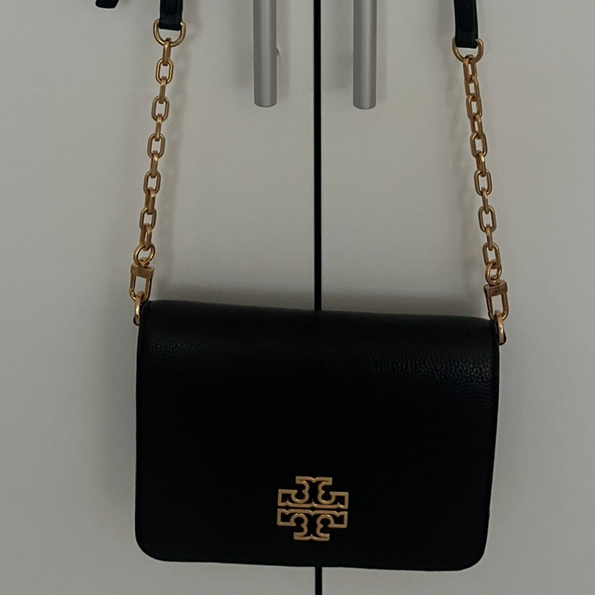 [BUNJANG] Tory Burch Leather Crossbody Bag / 토리버치 크로스백