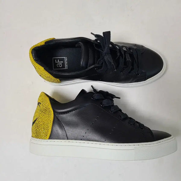 [BUNJANG] Italian Leather Sneakers / 245mm aF이태리 스니커즈