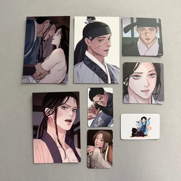 [BUNJANG] Toonique Sword and Flower Photocard, Postcard, Coaster, Special Gift Bundle Set / 투니크 칼과 꽃 포토 카드 엽서 코스터 특전 일괄