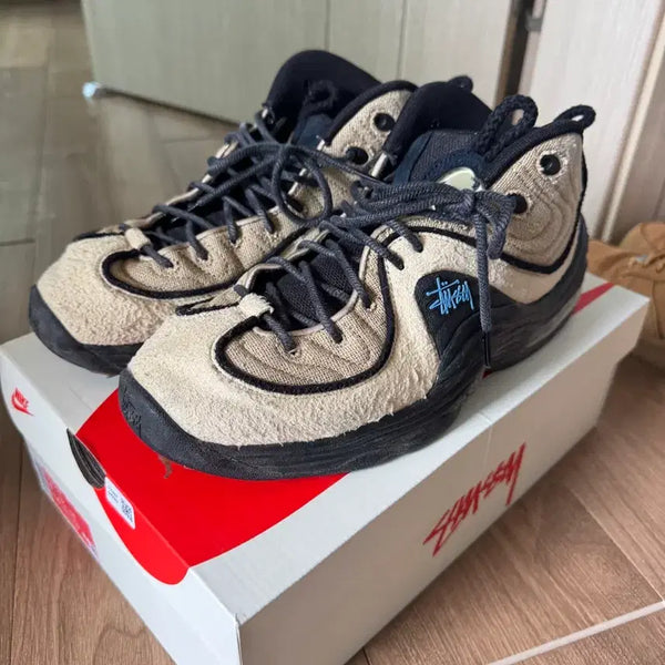 [BUNJANG] Nike x Stussy Air Penny 2 'Nattali' Sneakers (US 10) / 나이키 스투시 에어페니 280 나투시